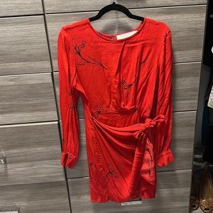Red ASTR dress